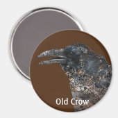 Old Crow Talking Canyons, New Mexico Magnet Magneet (Voorkant / Achterkant)