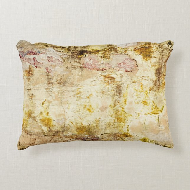 Old damaged wall backgroundabstract, aged, archite accent kussen (Voorkant)