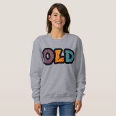 OLD Dames Basic T-shirt met capuchon (Voorkant volledig)