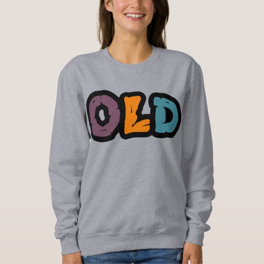 OLD Dames Basic T-shirt met capuchon (Voorkant)