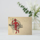 Old Devil Briefkaart (Staand voorkant)