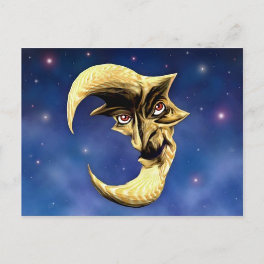Old Devil Moon briefkaart (Voorkant)