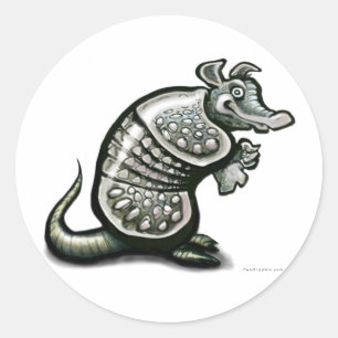 Old Dillo Ronde Sticker