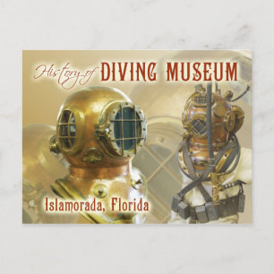 Old Diving Equipment, History of Diving Museum, FL Briefkaart