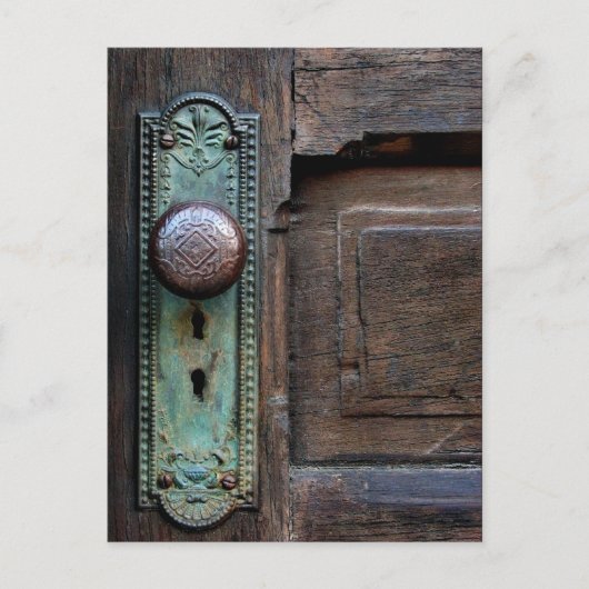 Old Door Knob - carte postale (Devant)