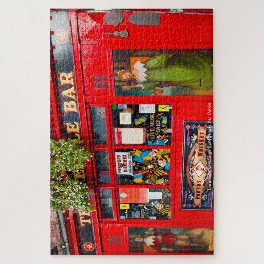 Old Dublin Pubs. Puzzle d'Irlande (Vertical)