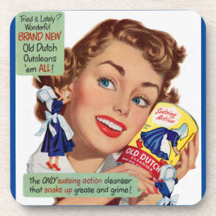 Old Dutch Cleanser lady Drankjes Onderzetter