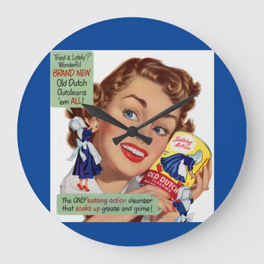 Old Dutch Cleanser lady Grote Klok (Voorkant)