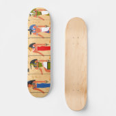 Old Egyptian pharaoh draw skateboard (Recto)