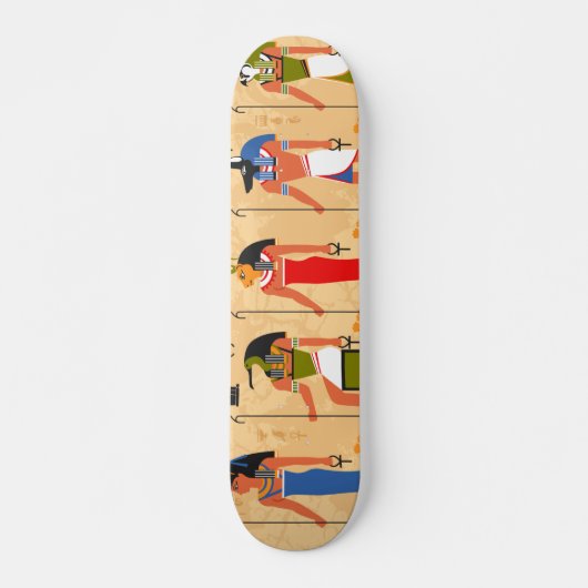 Old Egyptian pharaoh draw skateboard (Devant)