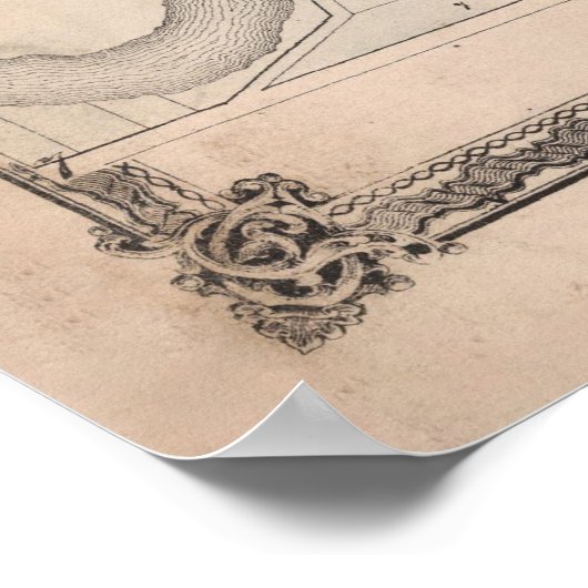 Old Elkhart IN Map (1874)  Old Hart City Poster (Hoek)