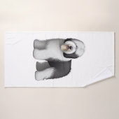 Old English Sheepdog 10 (Serviette de bain)