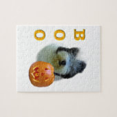 Old English Sheepdog Halloween Boo Legpuzzel (Horizontaal)