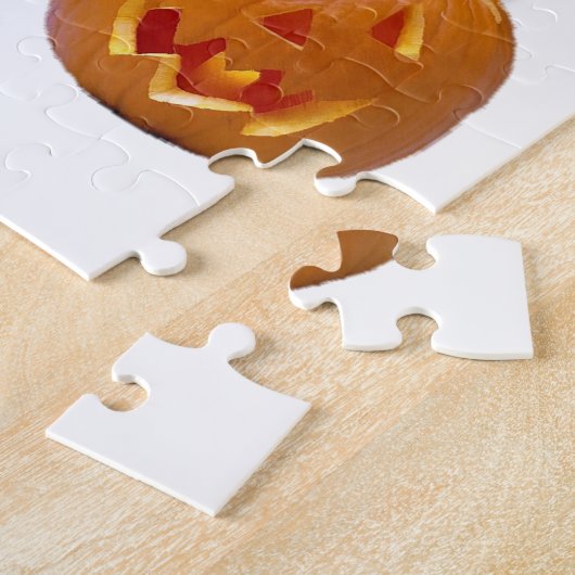 Old English Sheepdog Halloween Boo Legpuzzel (Zijkant)