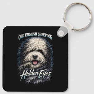 Old English Sheepdog Sleutelhanger