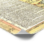 Old Europe Fun Map Poster (Hoek)