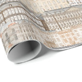 Old European Buildings  Cadeaupapier (Rol Hoek)