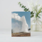Old Faithful 2009 Briefkaart (Staand voorkant)