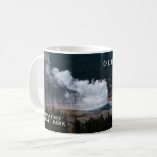 Old Faithful Geyser Eruption Yellowstone Koffiemok