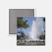 Old Faithful Magnet Magneet (Voorkant / Achterkant)