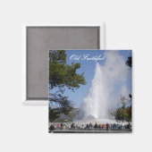 Old Faithful Magnet Magneet (Voorkant / Achterkant)