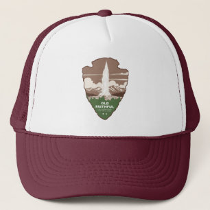 Old Faithful Yellowstone National Park Pijl Trucker Pet