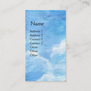 Old Farmhouse Chianti, Toscane Landscape / Blue Sk Visitekaartje