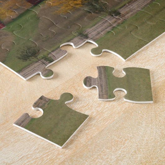 Old Farmstead Sleeping Beer Dunes Puzzle Legpuzzel (Zijkant)
