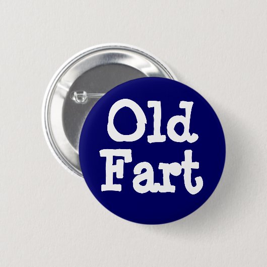 Old Fart Button (Voorkant /achterkant)