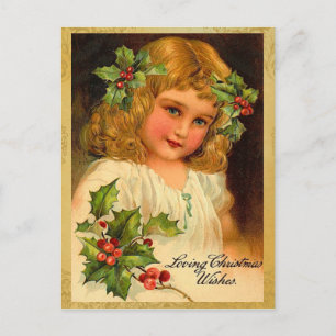 Old Fashion Kerst Briefkaarten