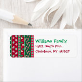 Old Fashion Snoepjes Stripes Pattern Etiket (Insitu)