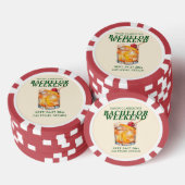 Old Fashioned Cocktail Bachelor Weekend Poker Chips (Opstapeling)