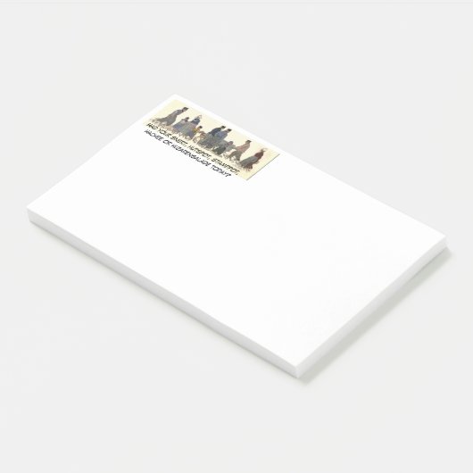 "Old Fashioned Dutch Gathering" Post-it® Notes (Schuin)