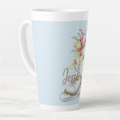 Old Fashioned Ice Schaats Personated Latte Mok (Linkerhoek)