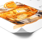 Old Fashioned Sign Signature Drink Poster (Hoek)