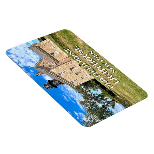 Old Field Point Lighthouse, New York Flexi Magnet (Côté Droit)