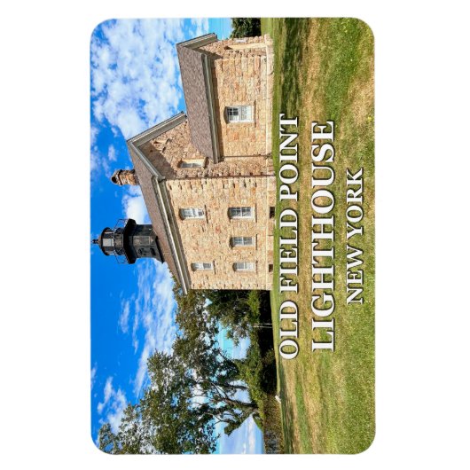 Old Field Point Lighthouse, New York Flexi Magnet (Vertical)