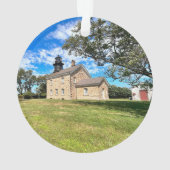 Old Field Point Lighthouse, New York Orament (dos)