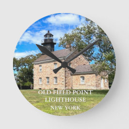 Old Field Point Lighthouse, New York  Ronde Klok