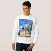 Old Field Point Lighthouse, New York Sweatshirt (Devant entier)