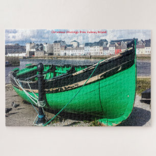 Old Fishing Boat Galway Irlande. Jigsaw Puzzle