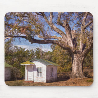  Old Florida Rustic Motel Cabins langs de weg Muismat