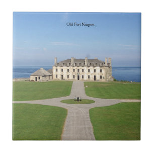 Old Fort Niagara Barracks tile Tegeltje