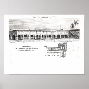 Old Fort William, Calcutta Poster