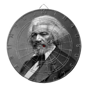 Old Fr3d3rick Bailey Douglas Afro-Amerikaanse held Dartbord