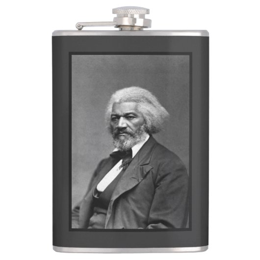 Old Fr3d3rick Bailey Douglas Afro-Amerikaanse held Heupfles (Voorkant)