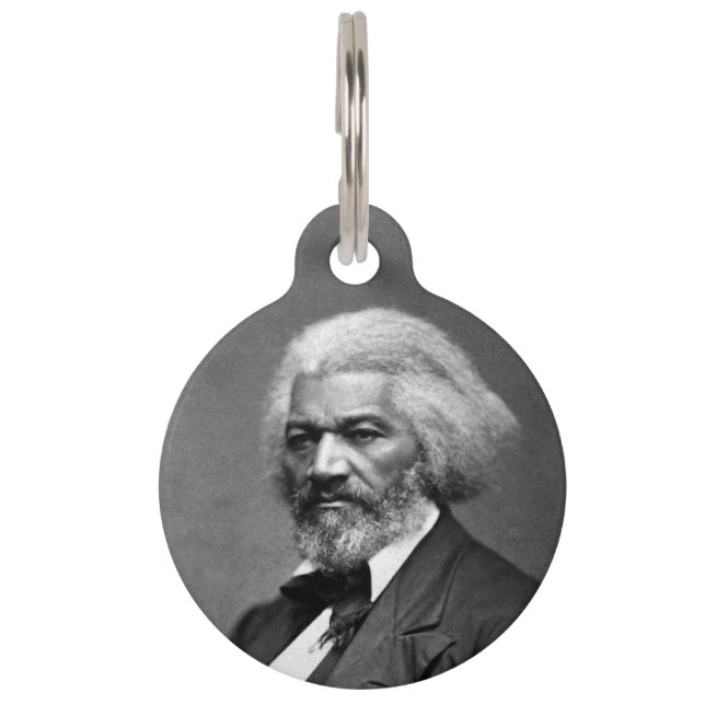 Old Fr3d3rick Bailey Douglas Afro-Amerikaanse held Huisdierpenning (Voorkant)