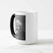 Old Fr3d3rick Bailey Douglas Afro-Amerikaanse held Magische Mok (Voorkant links)