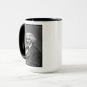 Old Fr3d3rick Bailey Douglas Afro-Amerikaanse held Mok (Voorkant links)