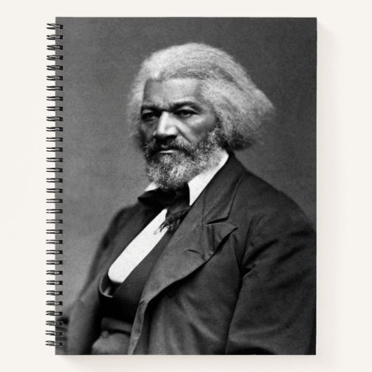 Old Fr3d3rick Bailey Douglas Afro-Amerikaanse held Notitieboek (Voorkant)